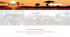 Desktop Screenshot of easternsuntours-safaris.com